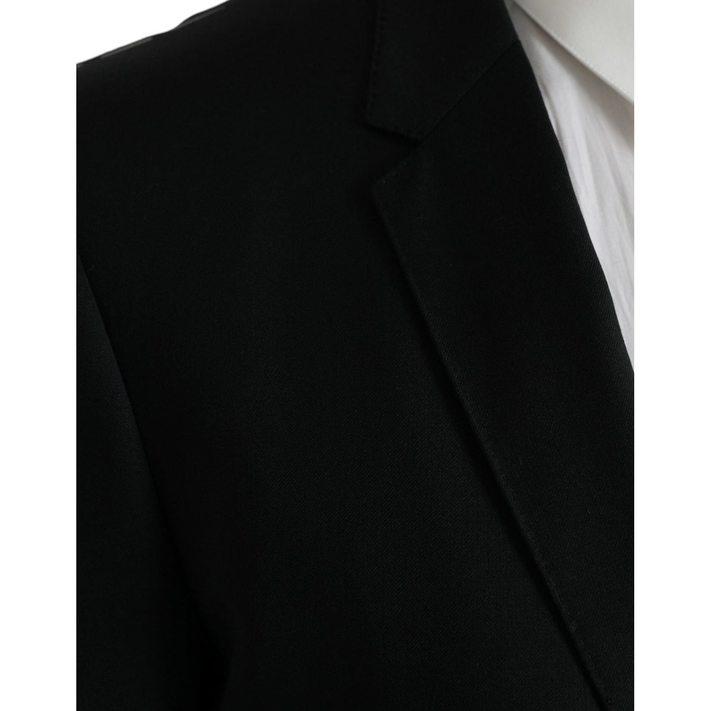 Black Wool MARTINI Single Breasted Blazer