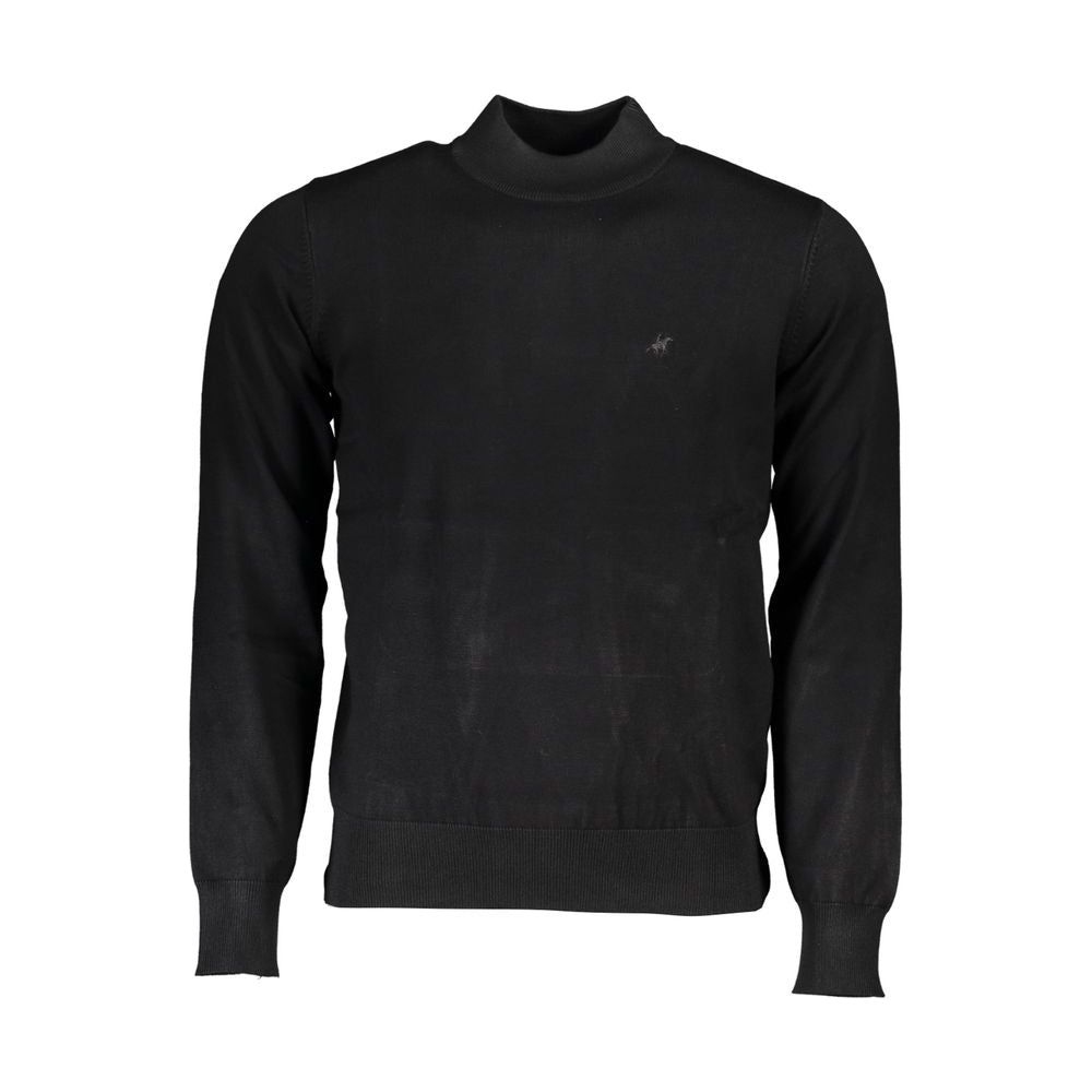 Black Nylon Sweater