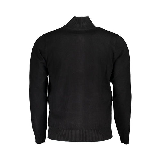 Black Nylon Sweater