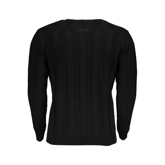 Black Fabric Sweater