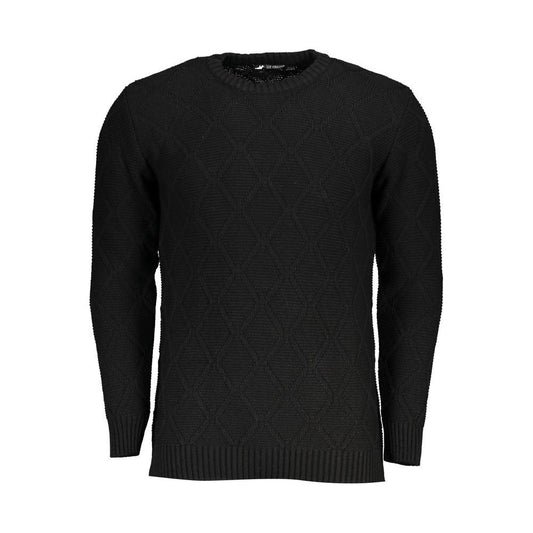 Black Fabric Sweater