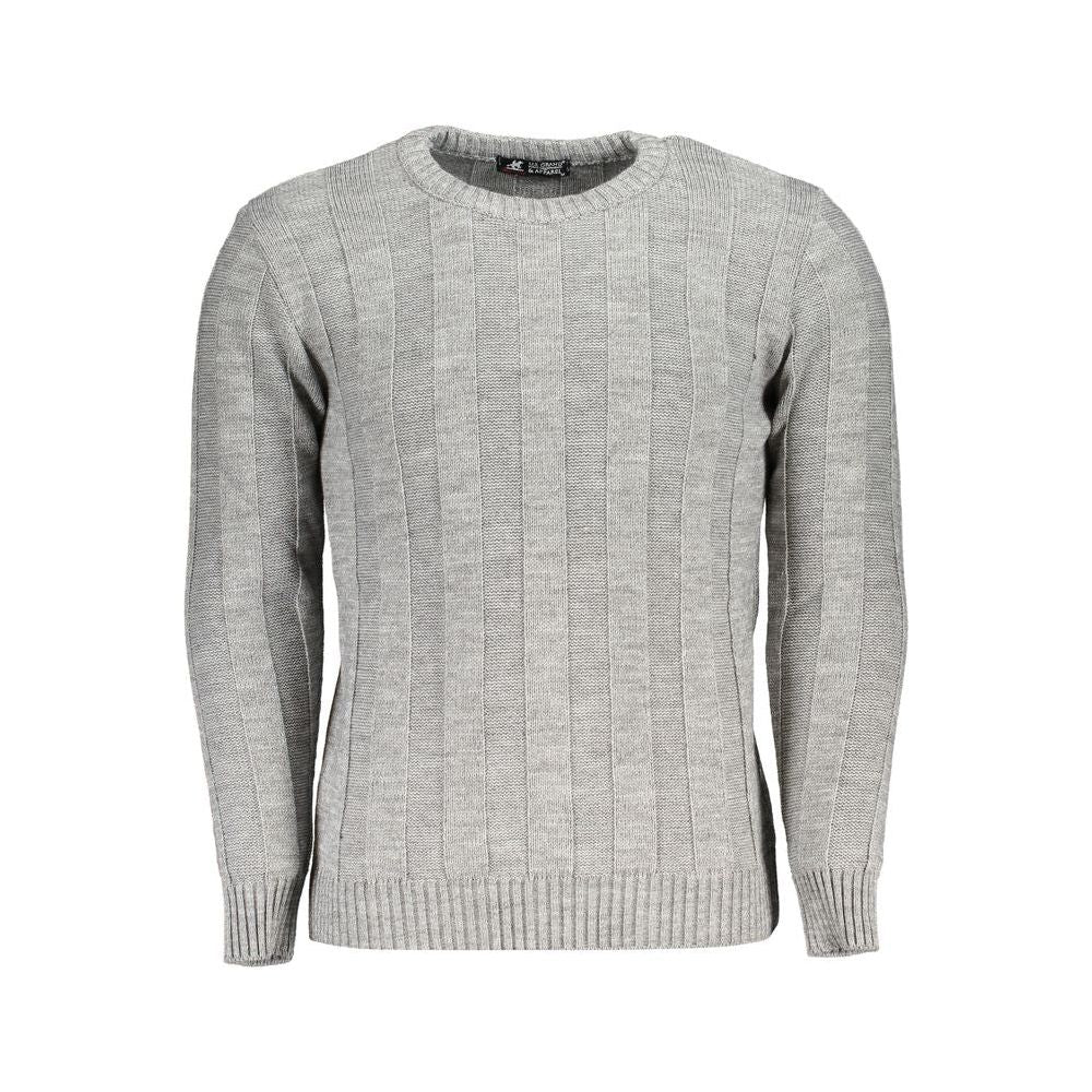 Gray Fabric Sweater