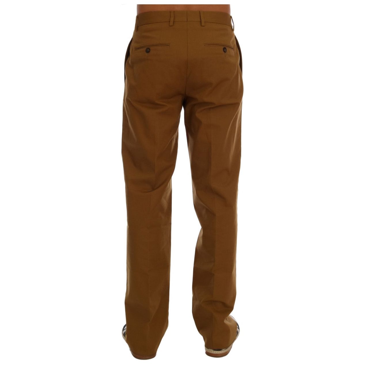 Elegant Brown Formal Trousers for Men