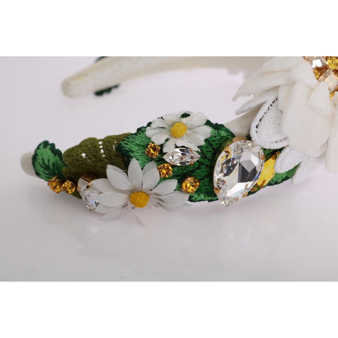 Sunflower Crystal Embellished Headband