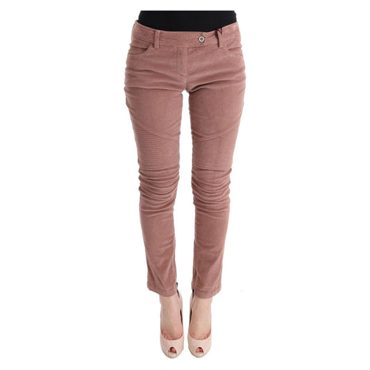 Chic Brown Capri Cropped Pants for Elegant Evenings