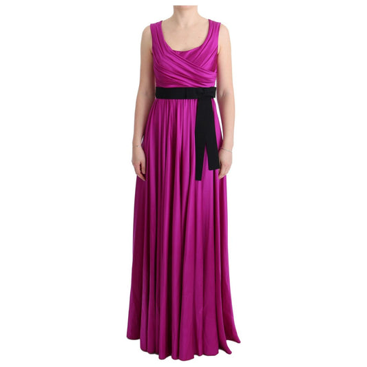 Dolce & GabbanaElegant Pink Silk Gown DressMcRichard Designer Brands£1779.00