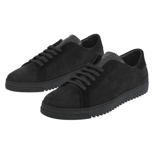 Elegant Suede Calfskin Sneakers