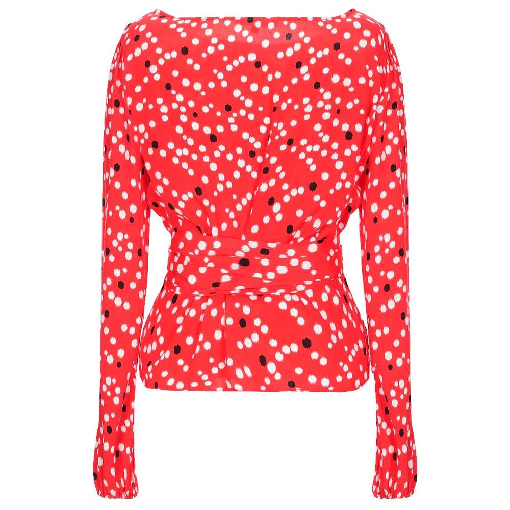 Red Polyester Sweater