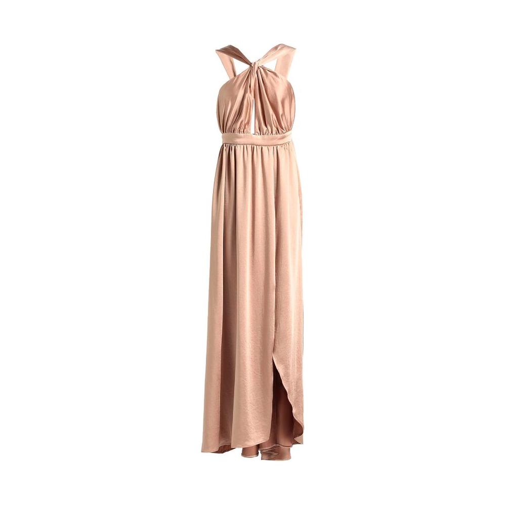 Pink Polyester Dress