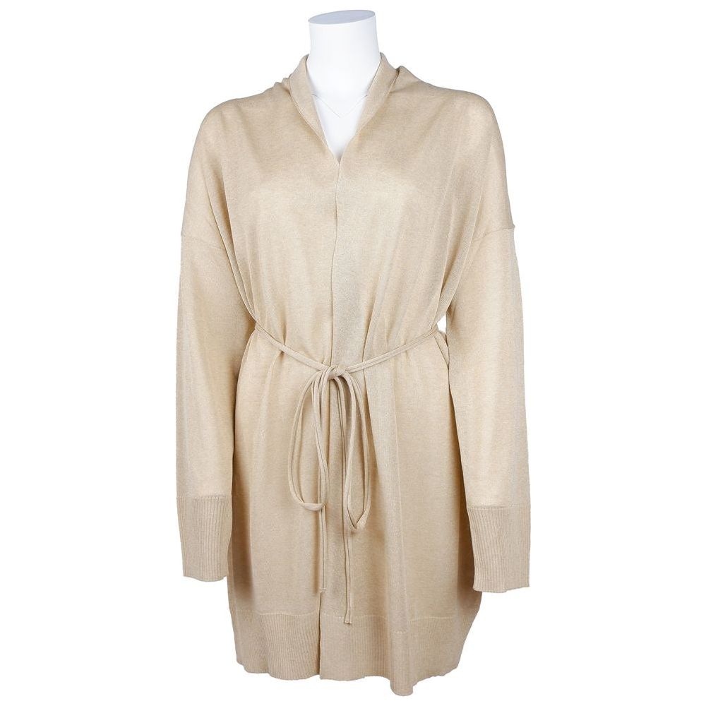 Beige Viscose Dress