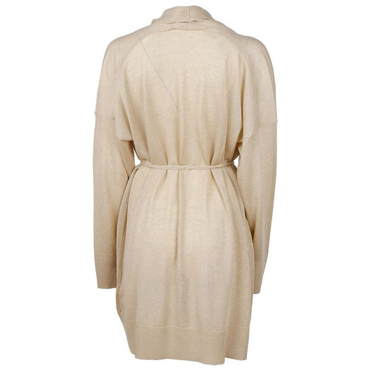 Beige Viscose Dress