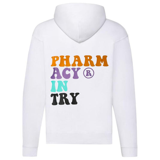 Pharmacy Industry White Cotton Sweater Pharmacy Industry