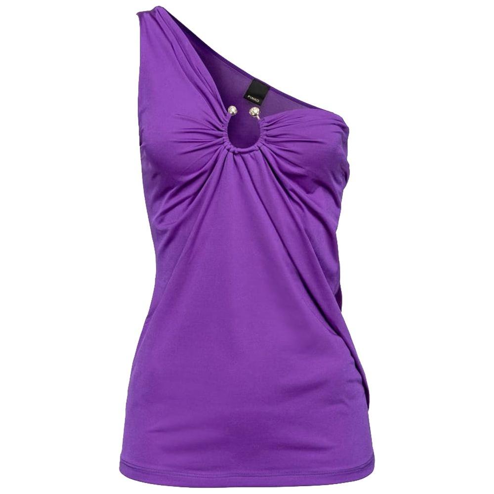 Purple Nylon Tops & T-Shirt