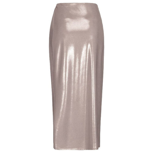 Beige Polyester Skirt