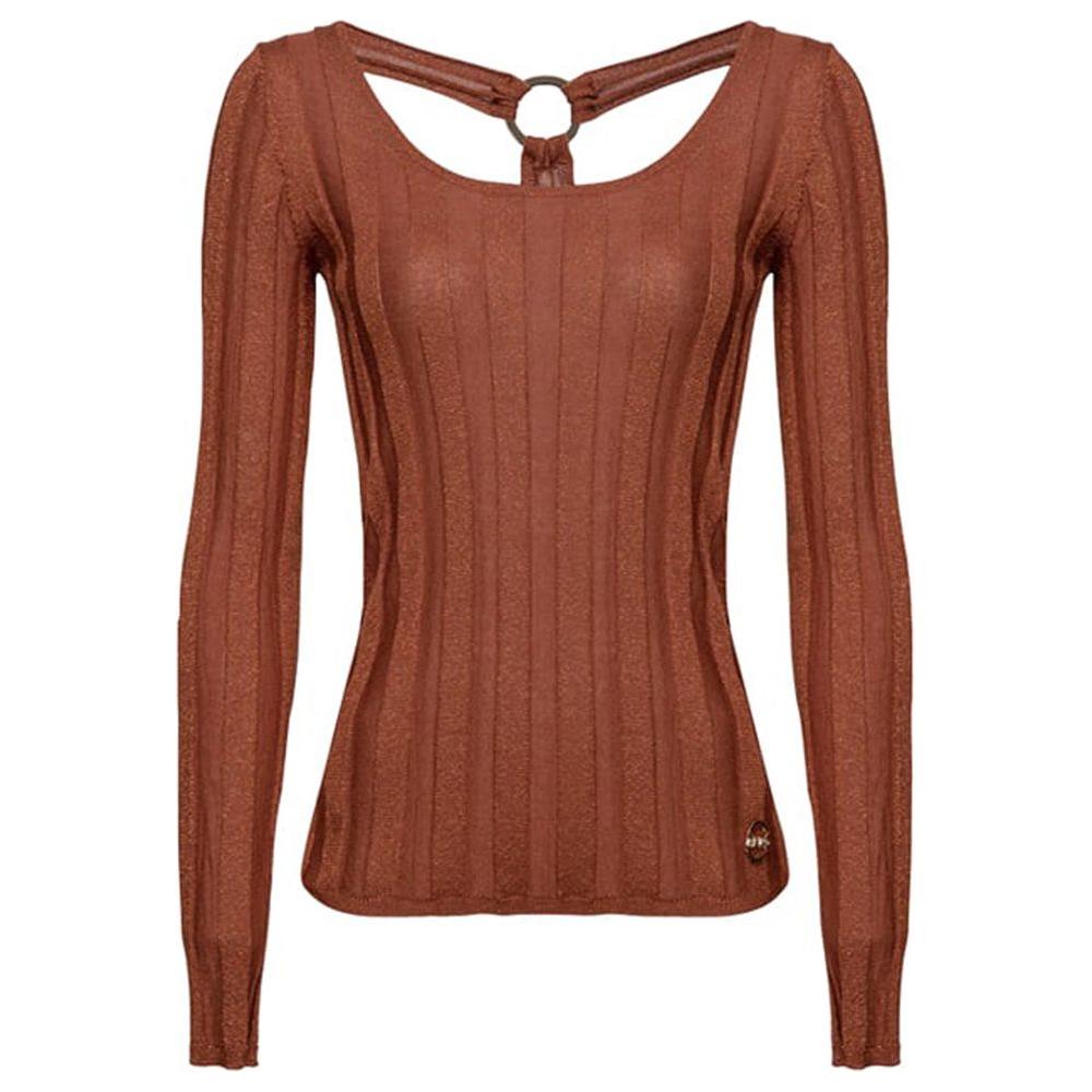 Brown Viscose Sweater