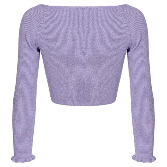 Purple Viscose Sweater