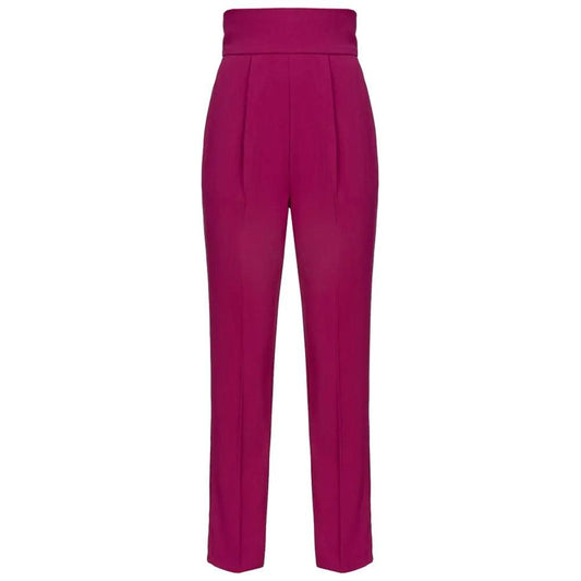 Purple Polyester Jeans & Pant