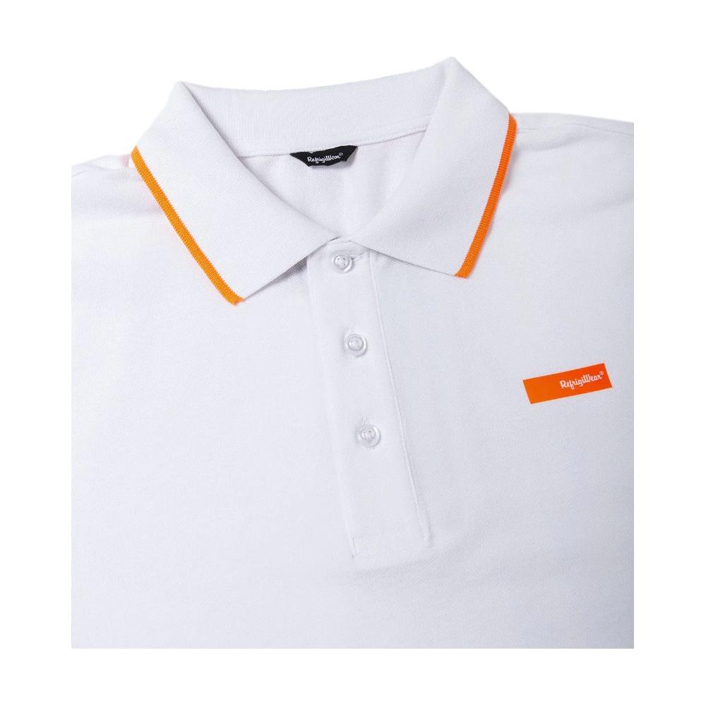 Elegant Contrasting Collar Polo Shirt