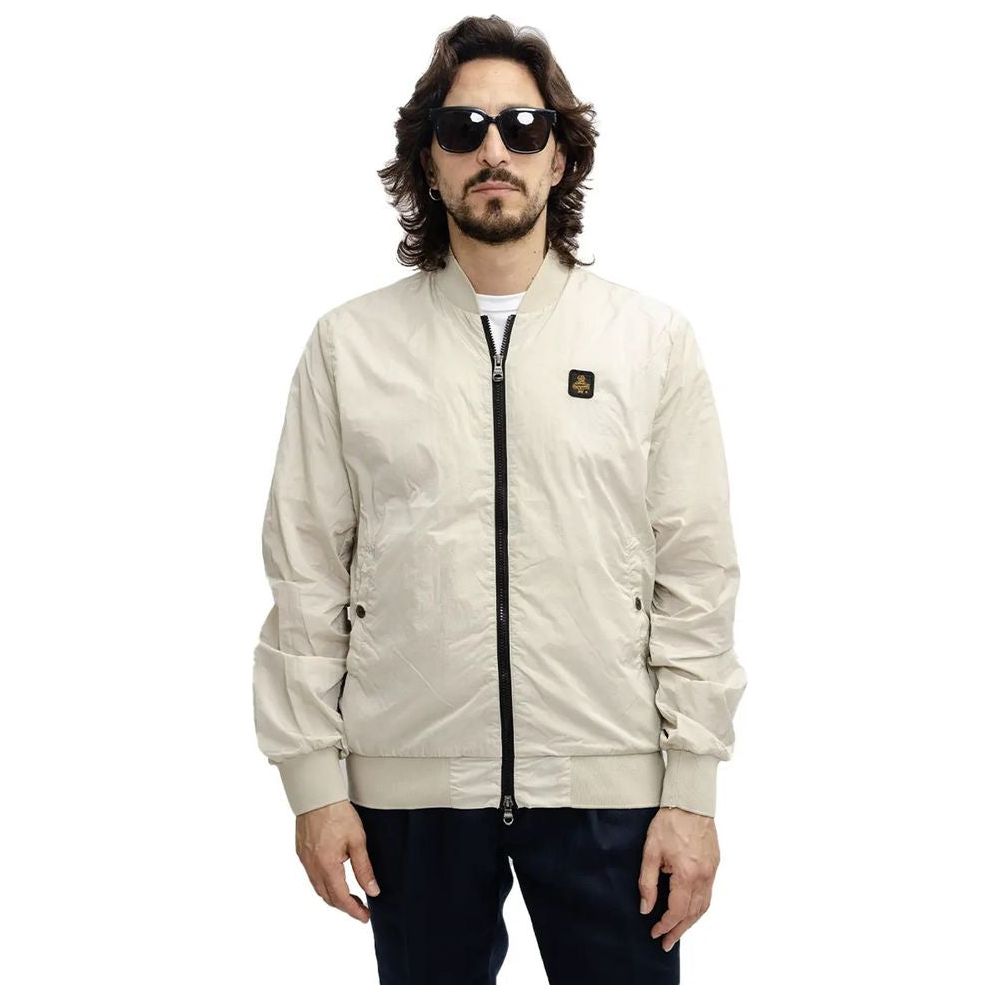 Beige Nylon Jacket