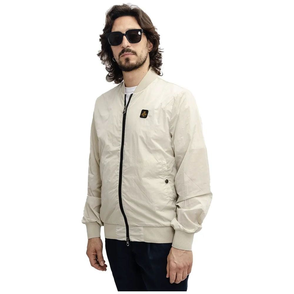 Beige Nylon Jacket