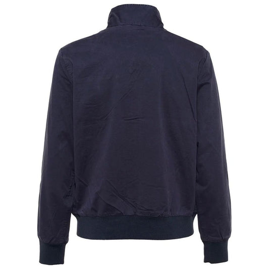 Versatile Blue Bomber Jacket for Men Refrigiwear