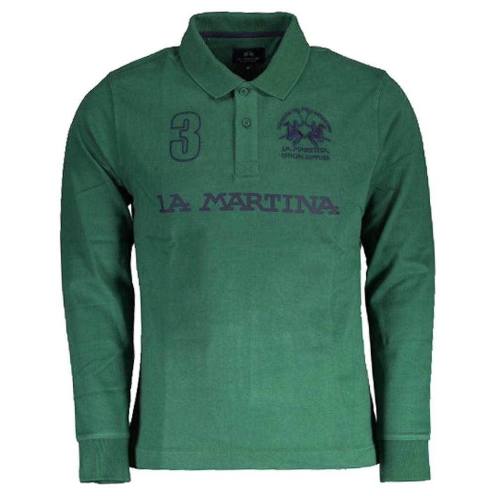 Elegant Long-Sleeved Jersey Polo