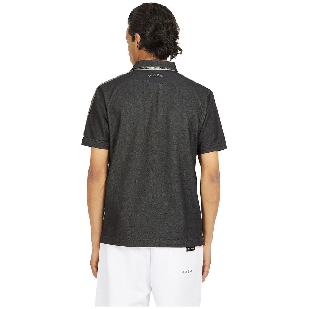 Sleek Cotton Blend Polo Shirt with Logo