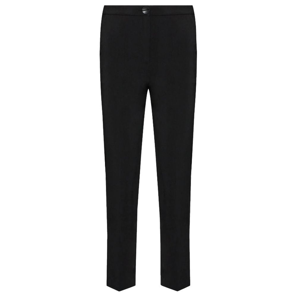 Chic High-Waist Cigarette Trousers