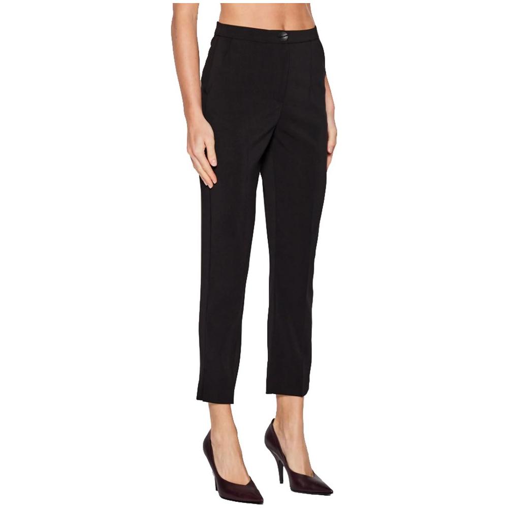 Chic High-Waist Cigarette Trousers