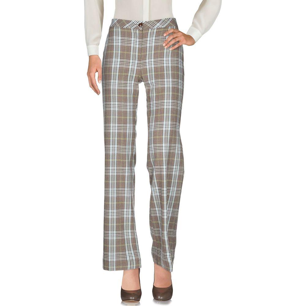 Chic Tartan Print Trousers