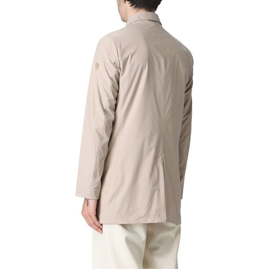 Slim-Fit Water-Repellent Trench Coat