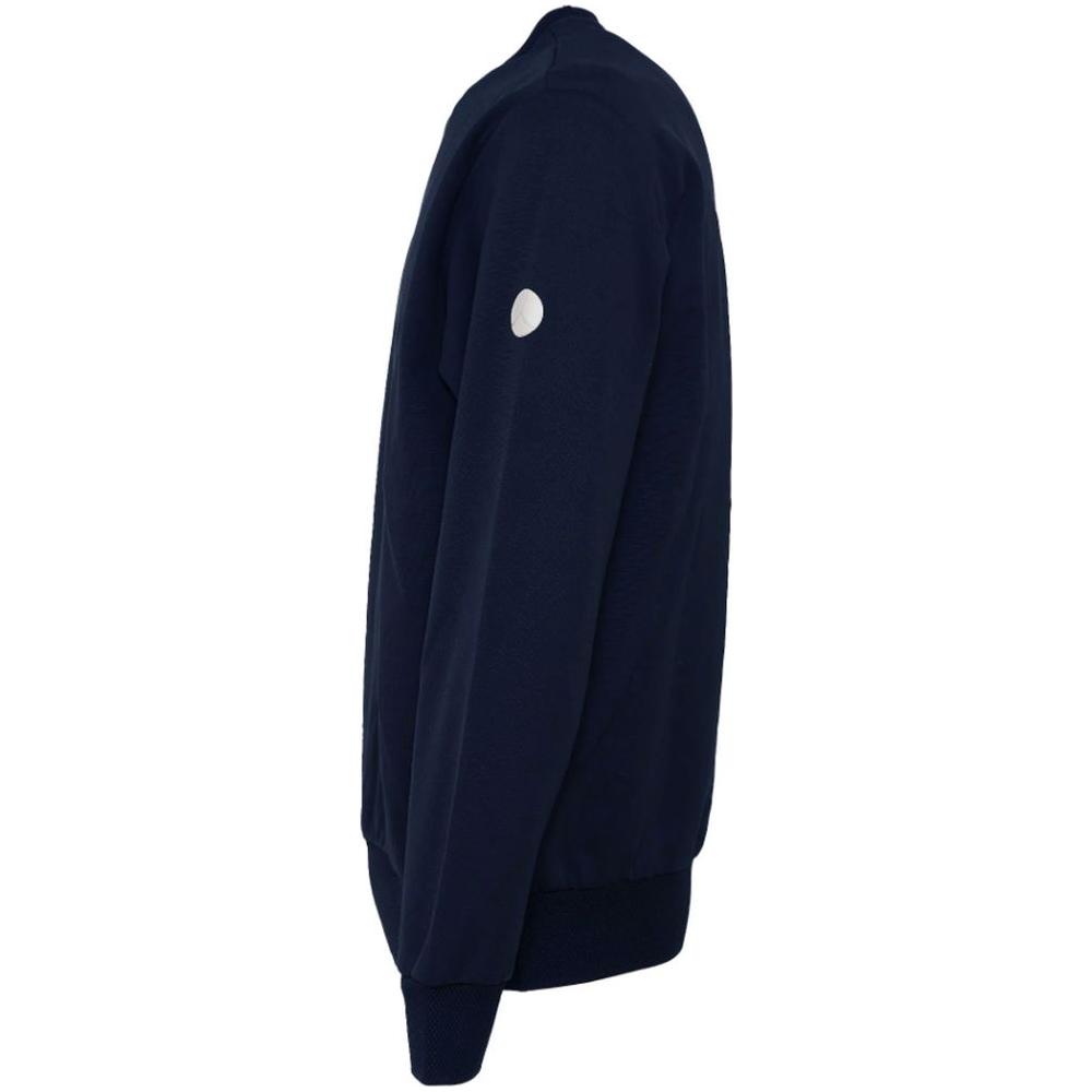 Sleek Navy Technical Fabric Crewneck