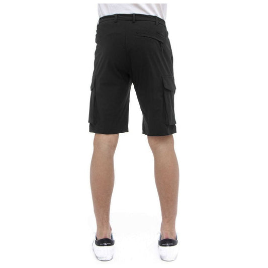 Sleek Urban Stretch Bermuda Shorts