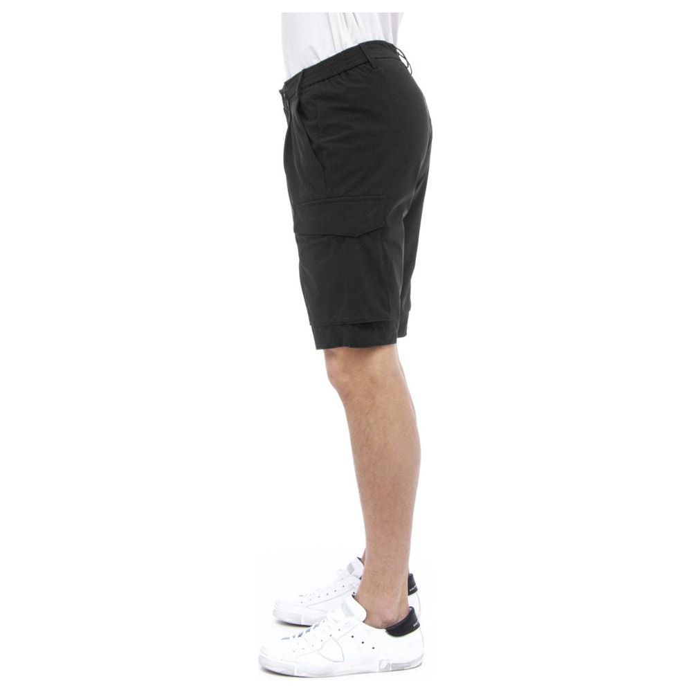 Sleek Urban Stretch Bermuda Shorts