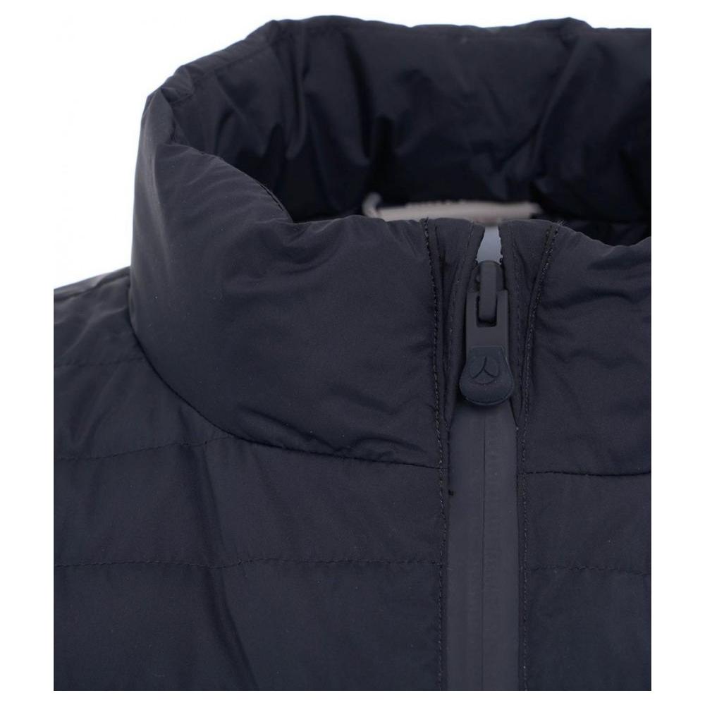 Sleek Blue Puffer Vest for a Modern Look