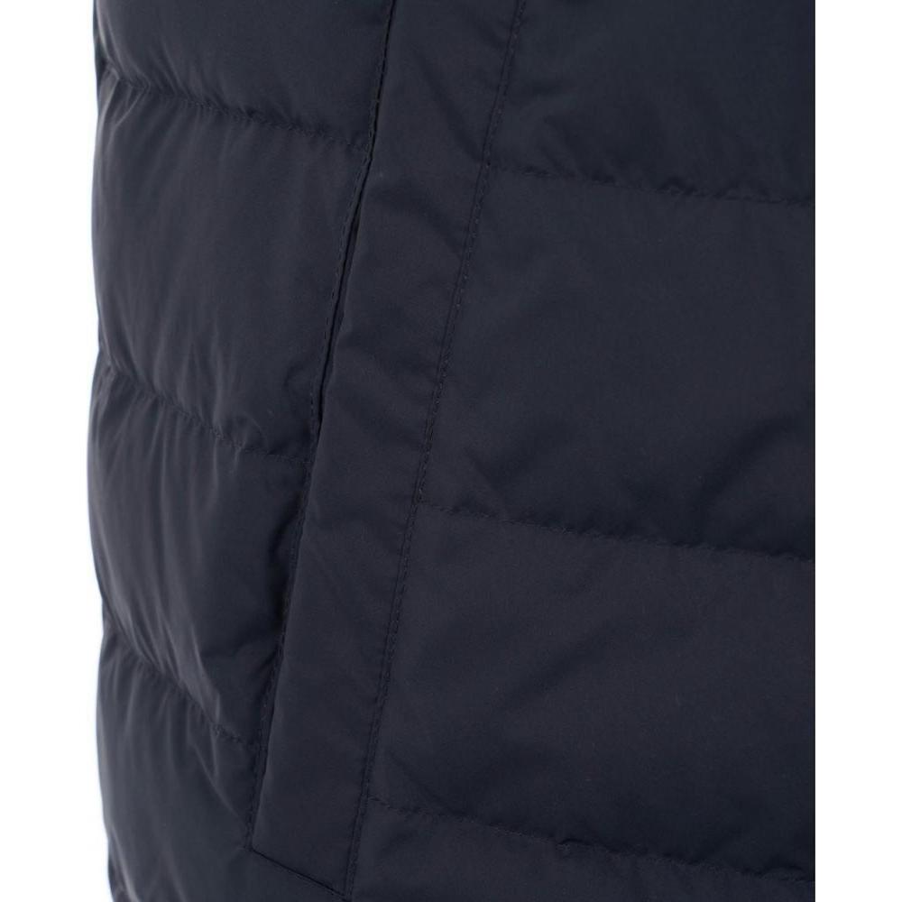 Sleek Blue Puffer Vest for a Modern Look