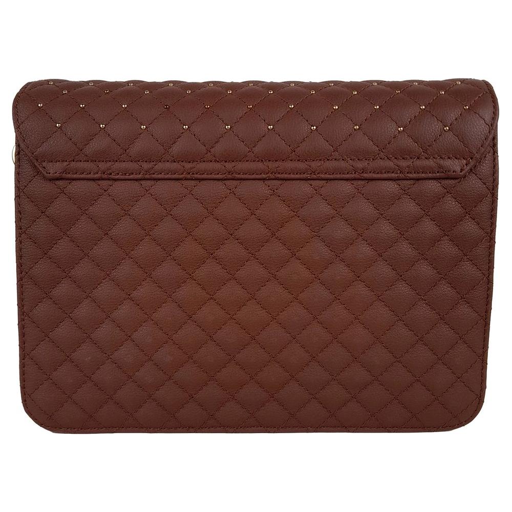 Chic Quilted Calfskin Shoulder Bag with Studs