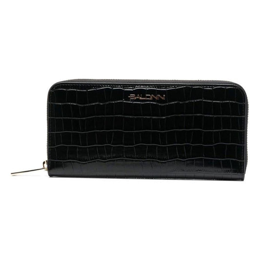 Elegant Croco Print Leather Wallet