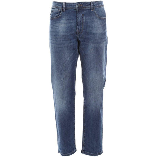 Chic Medium Wash Comfort Denim Jeans