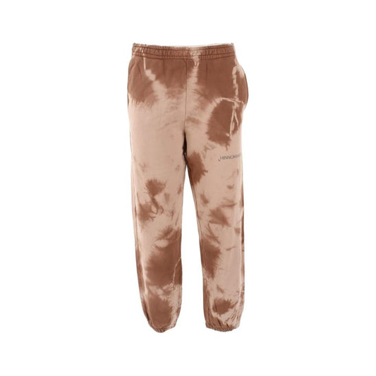 Elegant Hazelnut Cotton Sweatpants