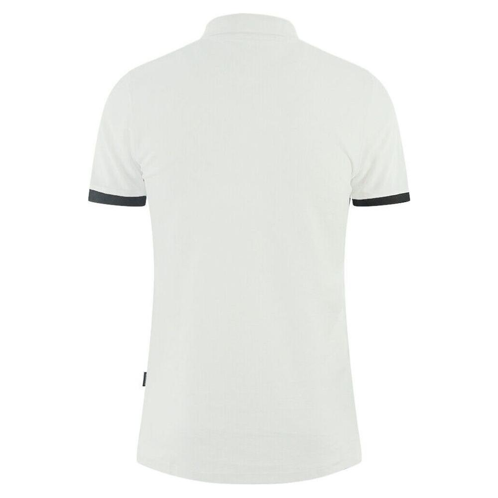 Elegant Cotton Polo with Signature Details