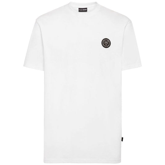 Sleek Cotton Tee with Signature Detailing