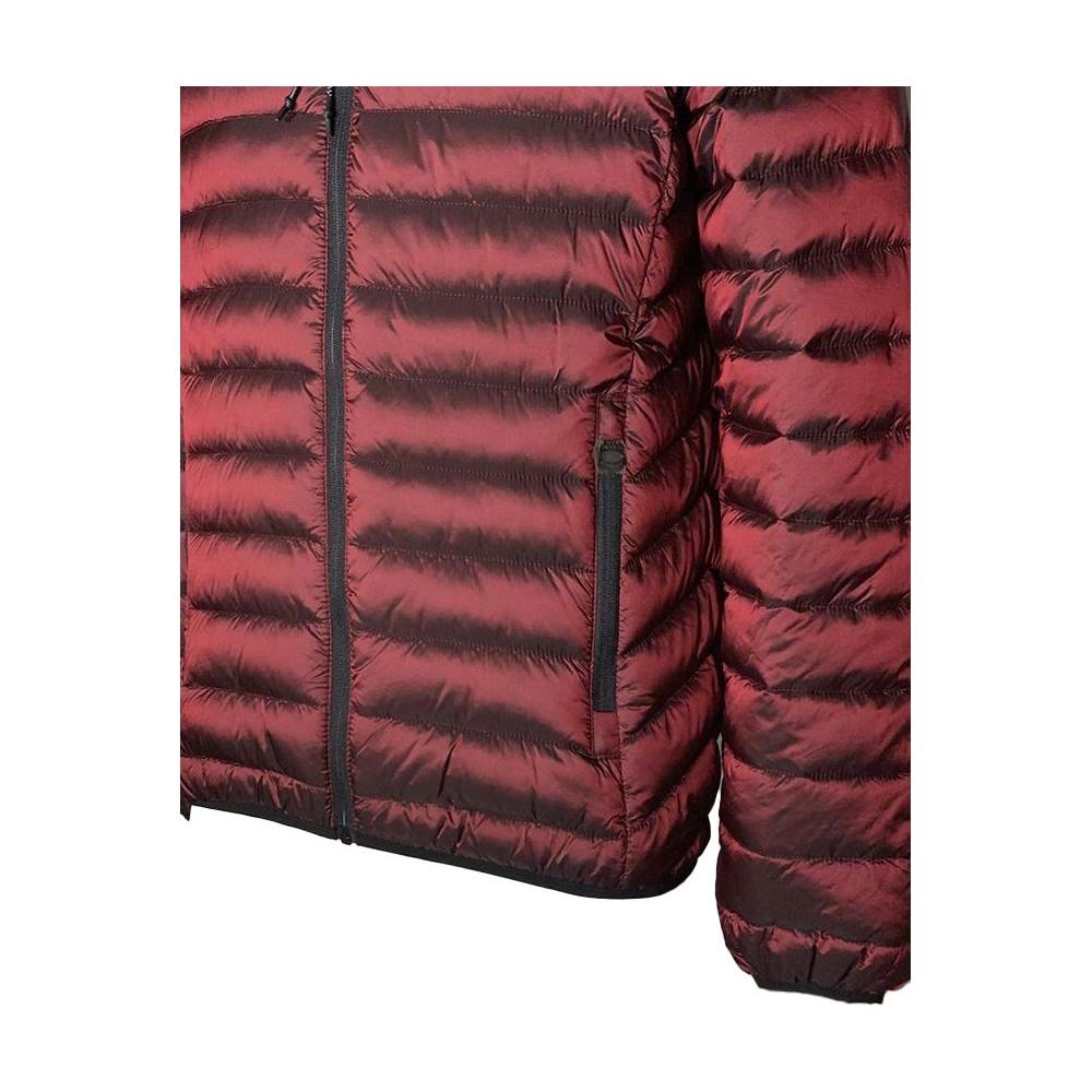 Elegant Pink Padded Jacket with Hood