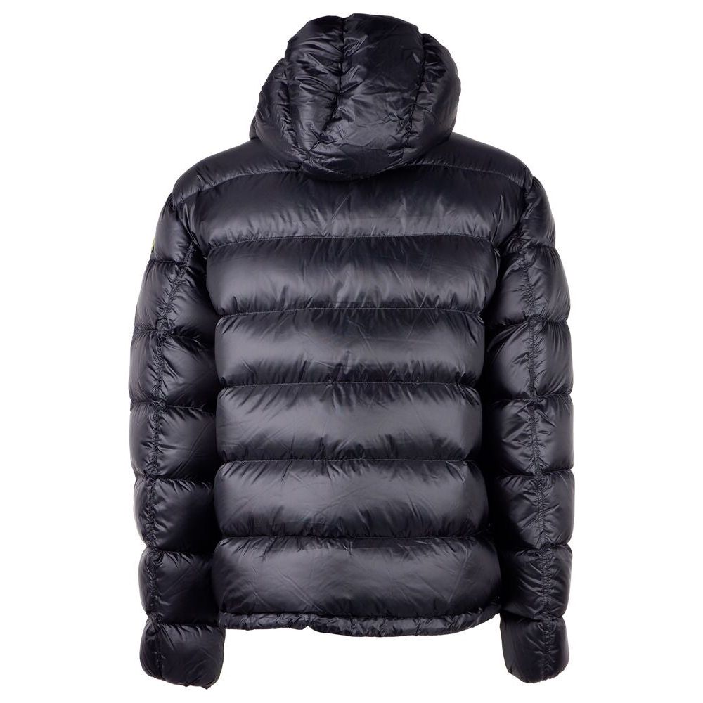 Reversible Hooded Down Jacket - Dual Tone Luxury