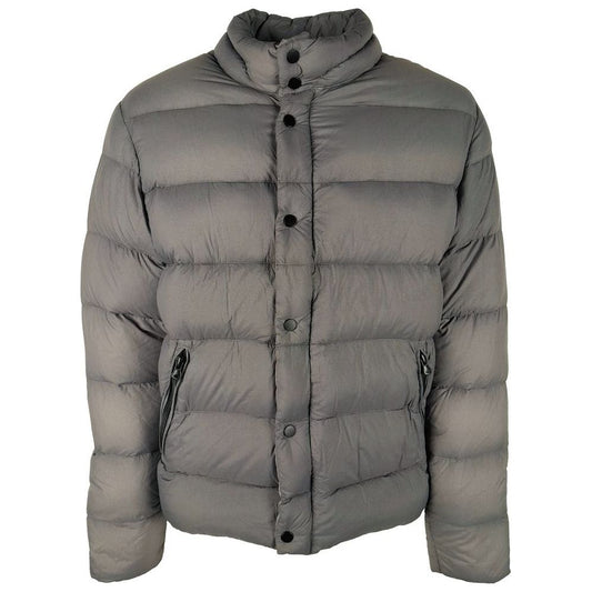 Sleek Garment-Dyed Down Jacket