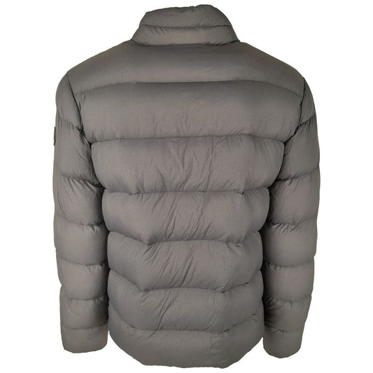 Sleek Garment-Dyed Down Jacket