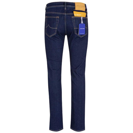 Elegant Dark Blue Bard Jeans