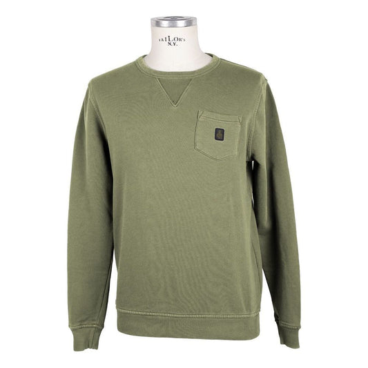 Garment-Dyed Cotton Chest Pocket Sweatshirt Refrigiwear