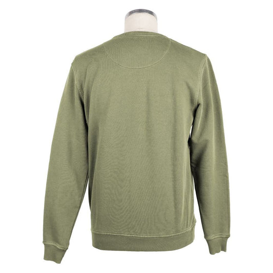 Garment-Dyed Cotton Chest Pocket Sweatshirt