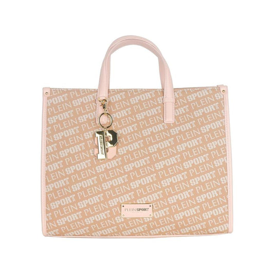 Plein Sport Pastel Pink Tote Elegance with Cross Belt Plein Sport